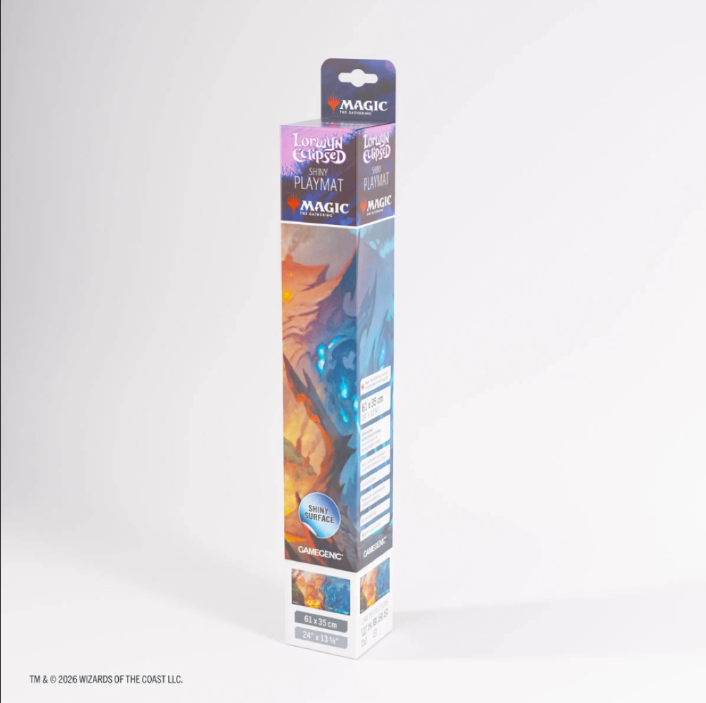 Gamegenic: Magic the Gathering Lorwyn Eclipsed Shiny Playmat (Steam Vents)
