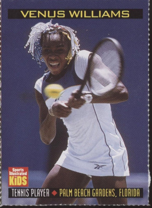 Venus Williams 1998 Sports Illustrated Kids RC #686 - Collector Store LLC