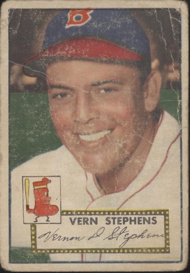 Vern Stephens 1952 #84 Boston Red Sox PR #2 - Collector Store LLC