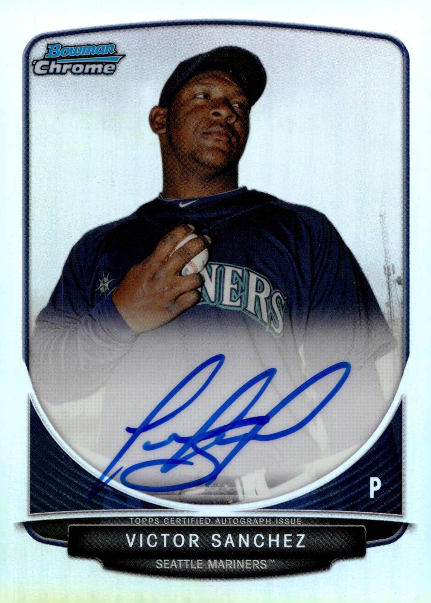 Victor Sanchez 2013 Bowman Chrome Refractor Auto 480/500 #BCP - VS - Collector Store LLC
