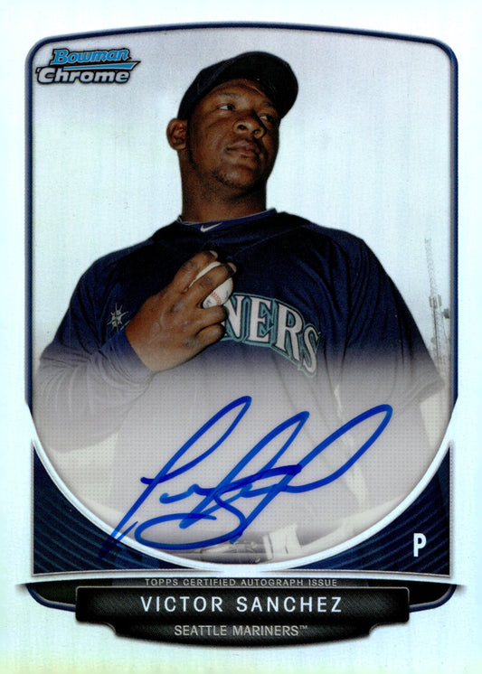 Victor Sanchez 2013 Bowman Chrome Refractor Auto 480/500 #BCP - VS - Collector Store LLC