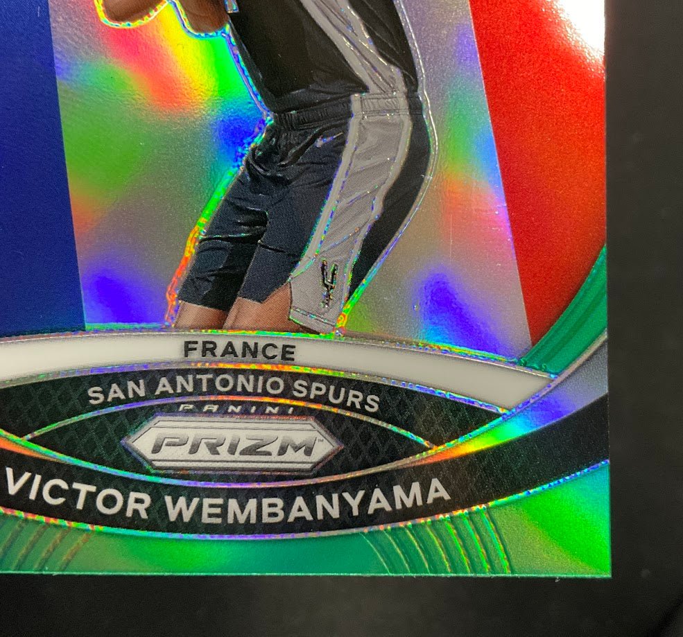 Victor Wembanyama 2023 - 24 Panini Prizm Global Reach France Green Prizm RC #2 - Collector Store LLC