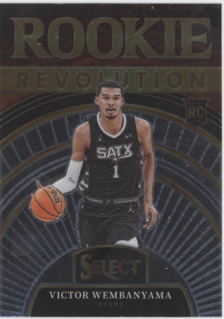 Victor Wembanyama 2023 - 24 Panini Select Rookie Revolution RC #9 - Collector Store LLC