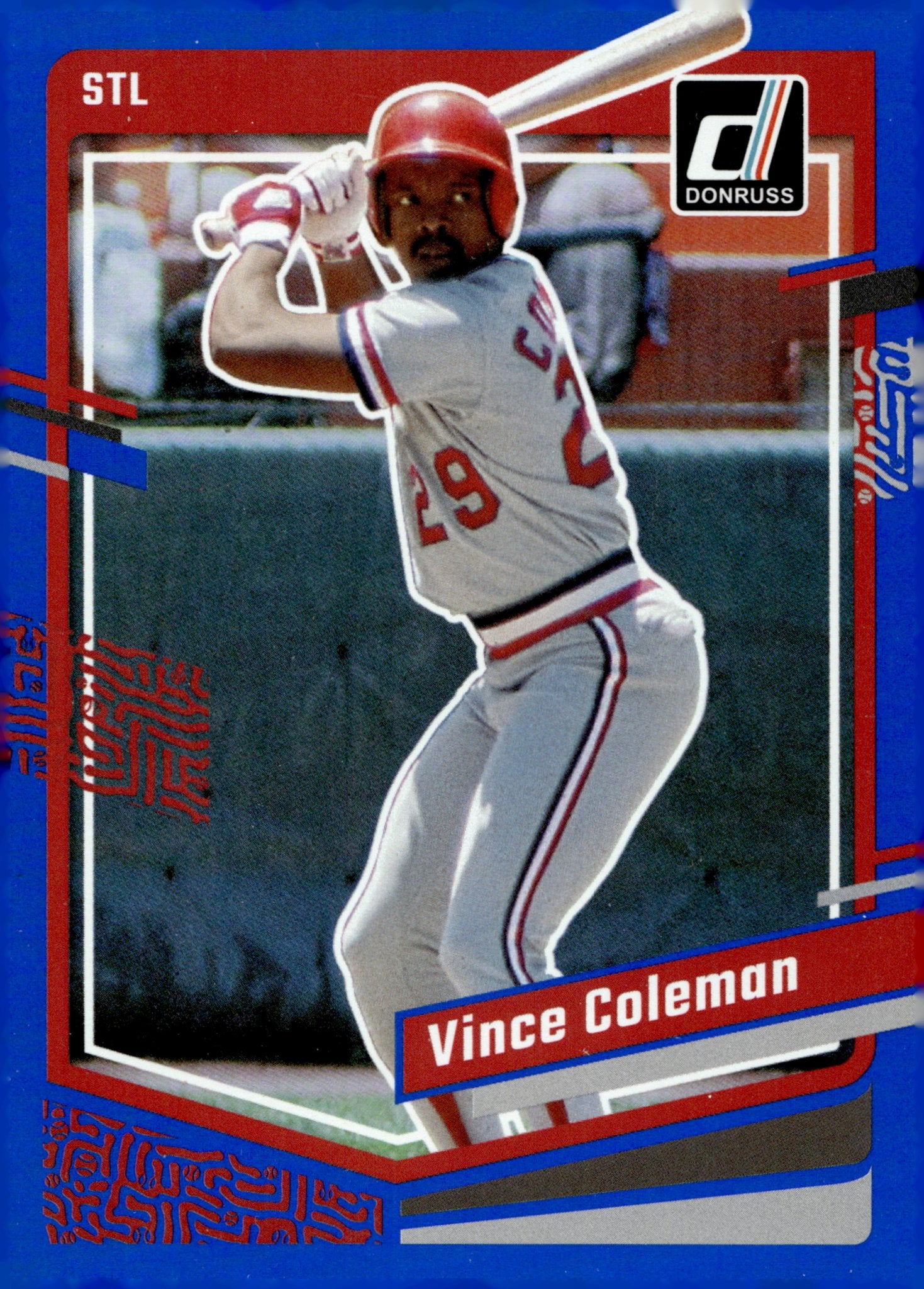 Vince Coleman 2023 Panini Donruss Blue #184 - Collector Store LLC