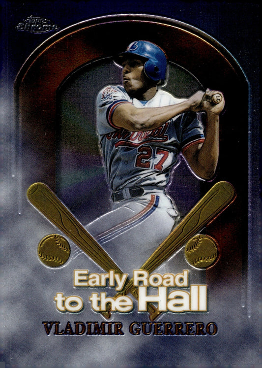 Vladimir Guerrero 1999 Topps Chrome Early Road to the Hall #ER7 #1 - Collector Store LLC