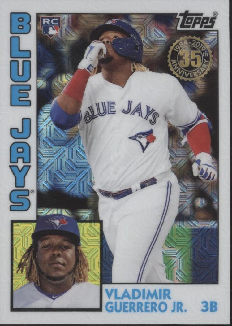 Vladimir Guerrero Jr. 2019 Topps Chrome 35th Anniversary White Mojo Refractor RC - Collector Store LLC