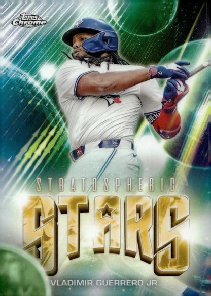 Vladimir Guerrero Jr. 2024 Topps Chrome Stratospheric Stars #SSC - 27 - Collector Store LLC