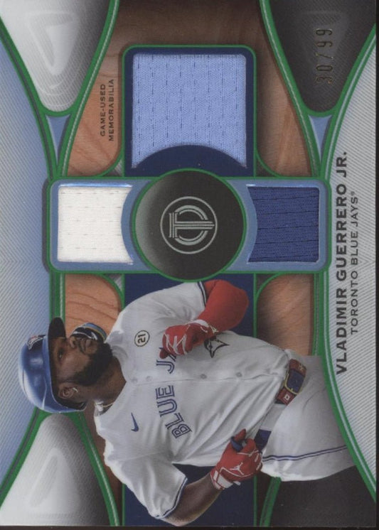 Vladimir Guerrero Jr. 2025 Topps Tribute Green Swatches 30/99 TTR - VG - Collector Store LLC