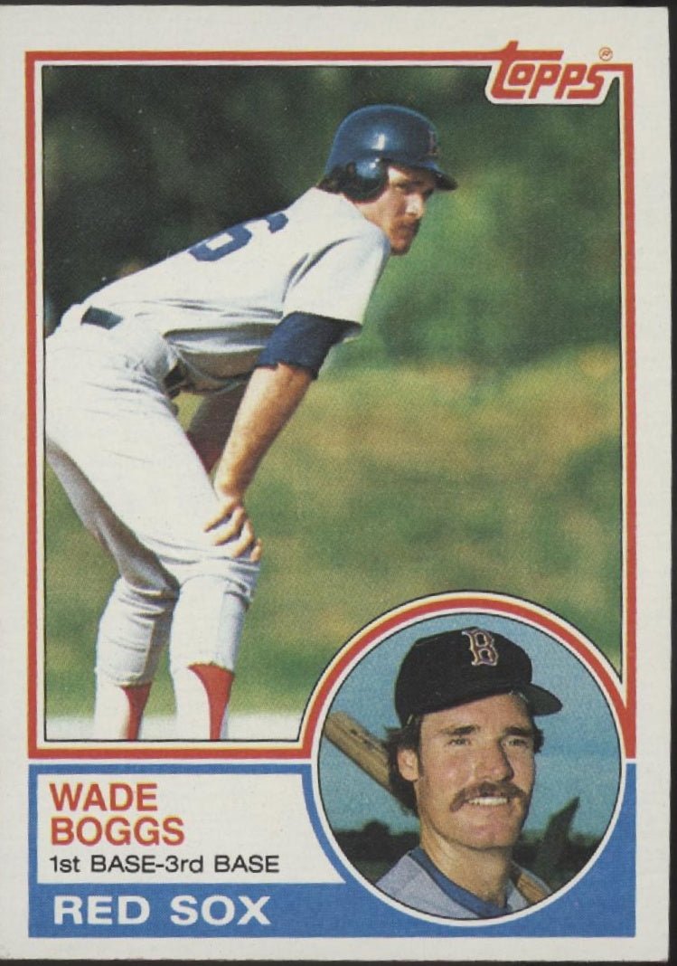 Wade Boogs 1983 Topps RC #498 #2 - Collector Store LLC