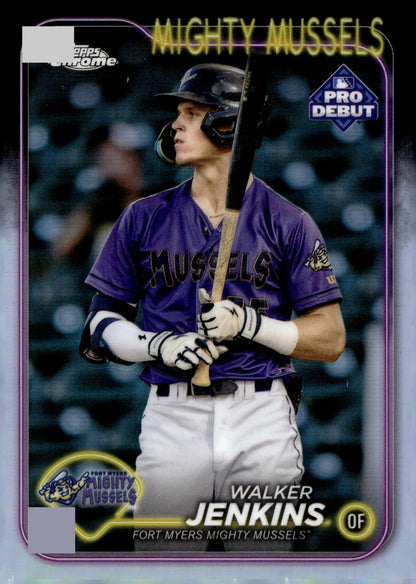 Walker Jenkins 2024 Topps Pro Debut Chrome Refractor #PDC - 196 - Collector Store LLC