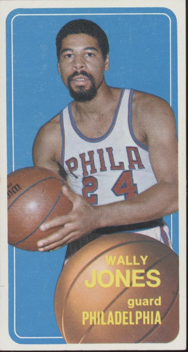 Wally Jones 1970 - 71 Topps #83 Philadelphia 76ers VG - EX - Collector Store LLC