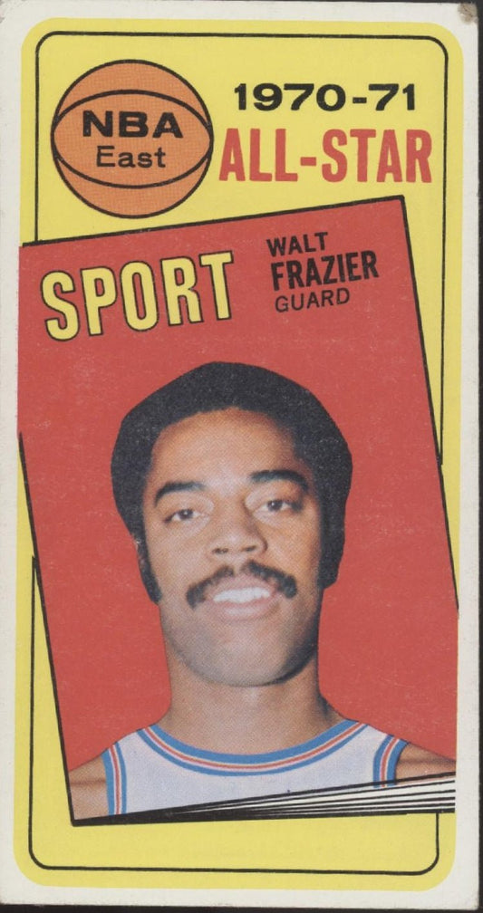 Walt Frazier 1970 - 71 Topps Oversized #106 New York Knicks VG - EX #1 - Collector Store LLC