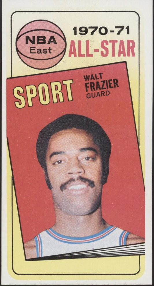 Walt Frazier 1970 - 71 Topps Oversized #106 New York Knicks VG - EX #2 - Collector Store LLC