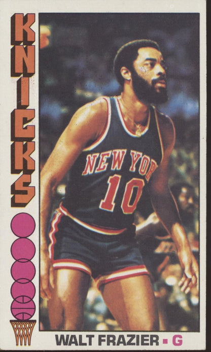 Walt Frazier 1976 - 77 Topps Oversized #64 New York Knicks EX - Collector Store LLC