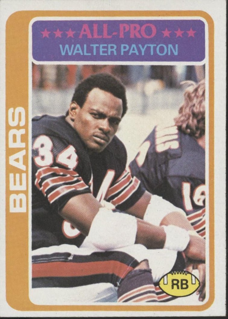 Walter Payton 1978 Topps 200 Chicago Bears VG - Collector Store LLC