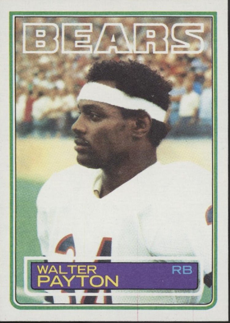 Walter Payton 1983 Topps #36 Chicago Bears #1 - Collector Store LLC