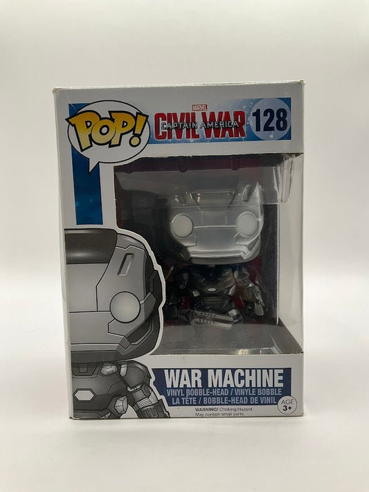 War Machine Funko Pop! Captain America Civil War #128 - Collector Store LLC