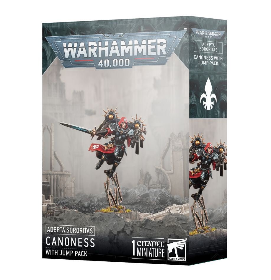 Warhammer 40K: Adepta Sororitas - Canoness w/ Jump Pack - Collector Store LLC