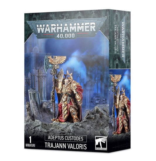 Warhammer 40K: Adeptus Custodes - Captain - General Trajann Valoris - Collector Store LLC