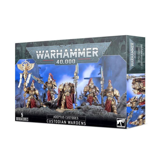 Warhammer 40K: Adeptus Custodes - Custodian Wardens - Collector Store LLC