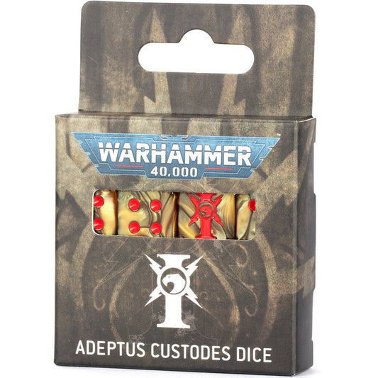 Warhammer 40K: Adeptus Custodes Dice (16) - Collector Store LLC