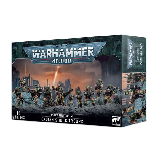 Warhammer 40K: Astra Militarum - Cadian Shock Troops - Collector Store LLC