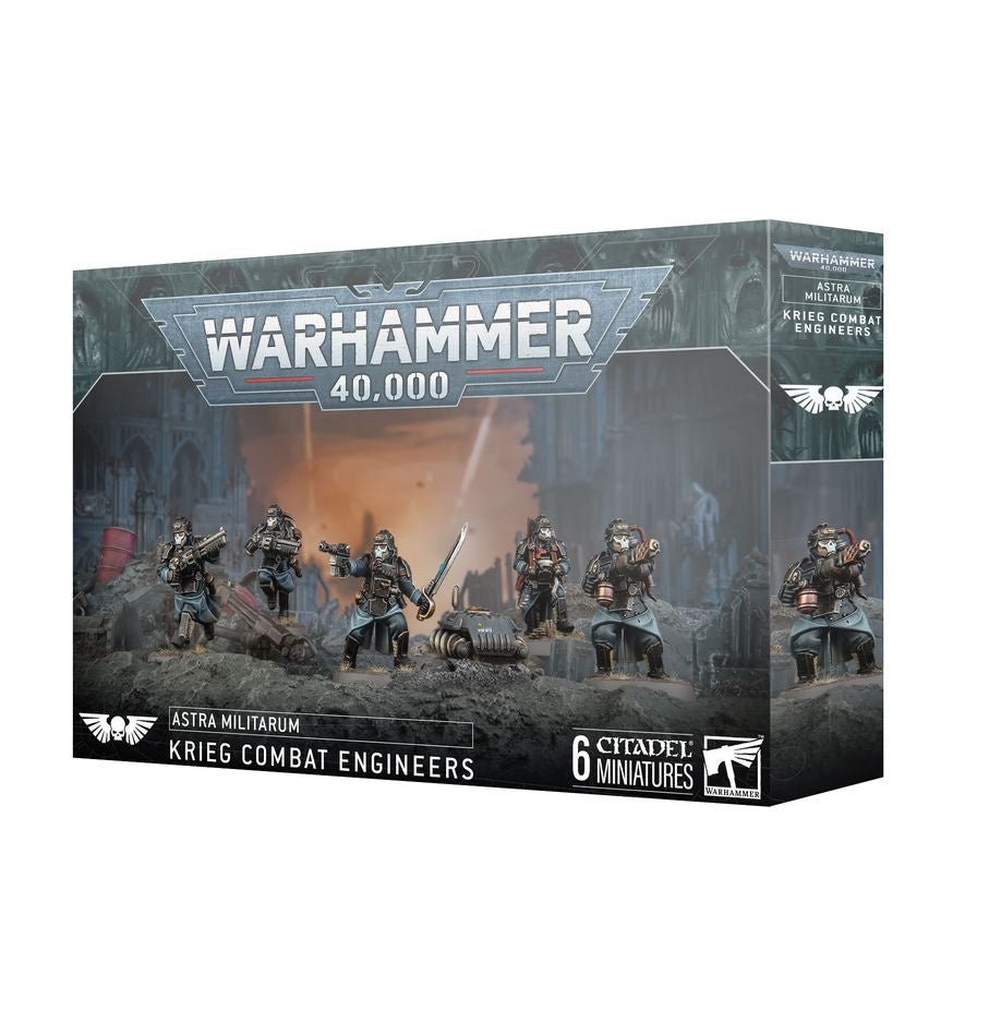 Warhammer 40K: Astra Militarum - Krieg Combat Engineers - Collector Store LLC