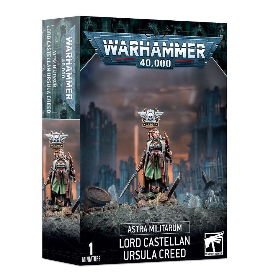 Warhammer 40K: Astra Militarum - Lord Castellan Ursula Creed - Collector Store LLC