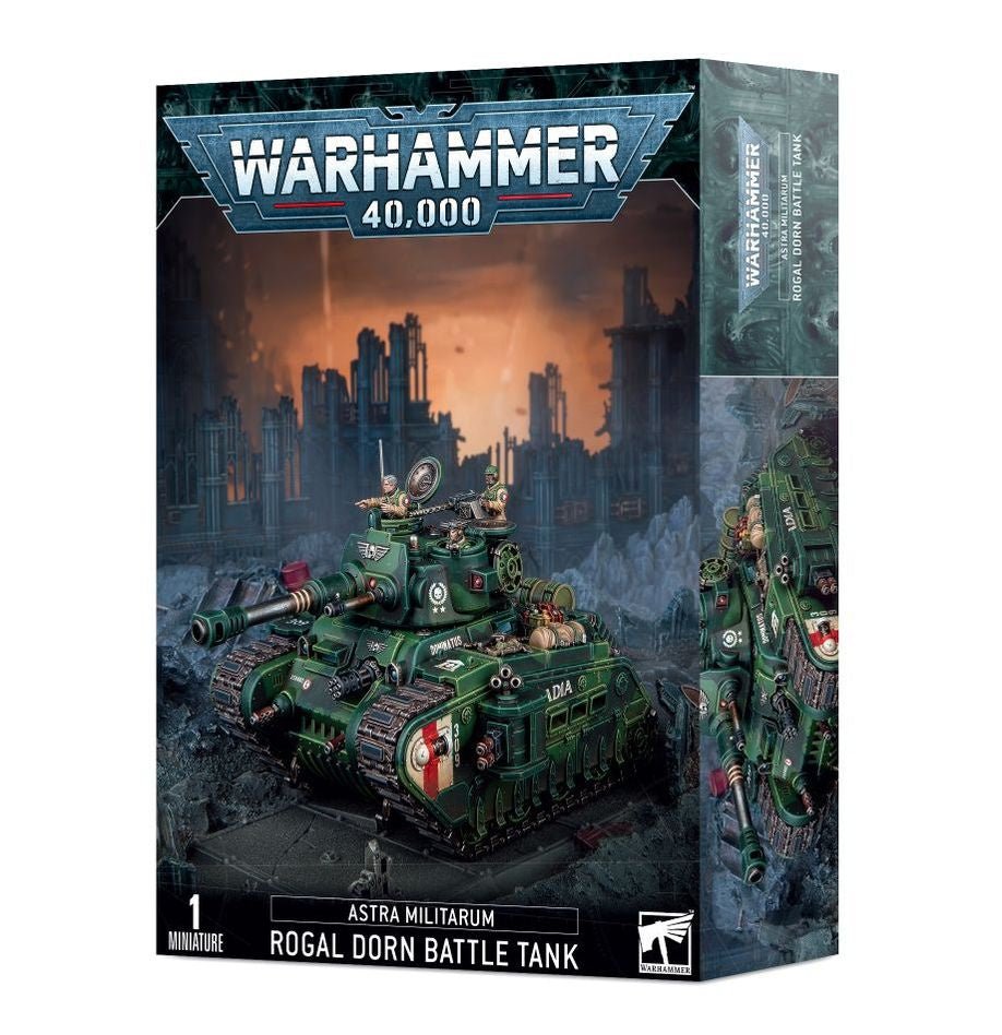 Warhammer 40K: Astra Militarum - Rogal Dorn Battle Tank - Collector Store LLC