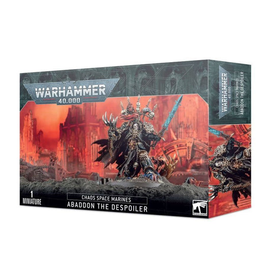 Warhammer 40K: Chaos Space Marines - Abaddon the Despoiler - Collector Store LLC