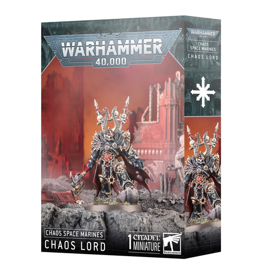 Warhammer 40K: Chaos Space Marines - Chaos Lord - Collector Store LLC