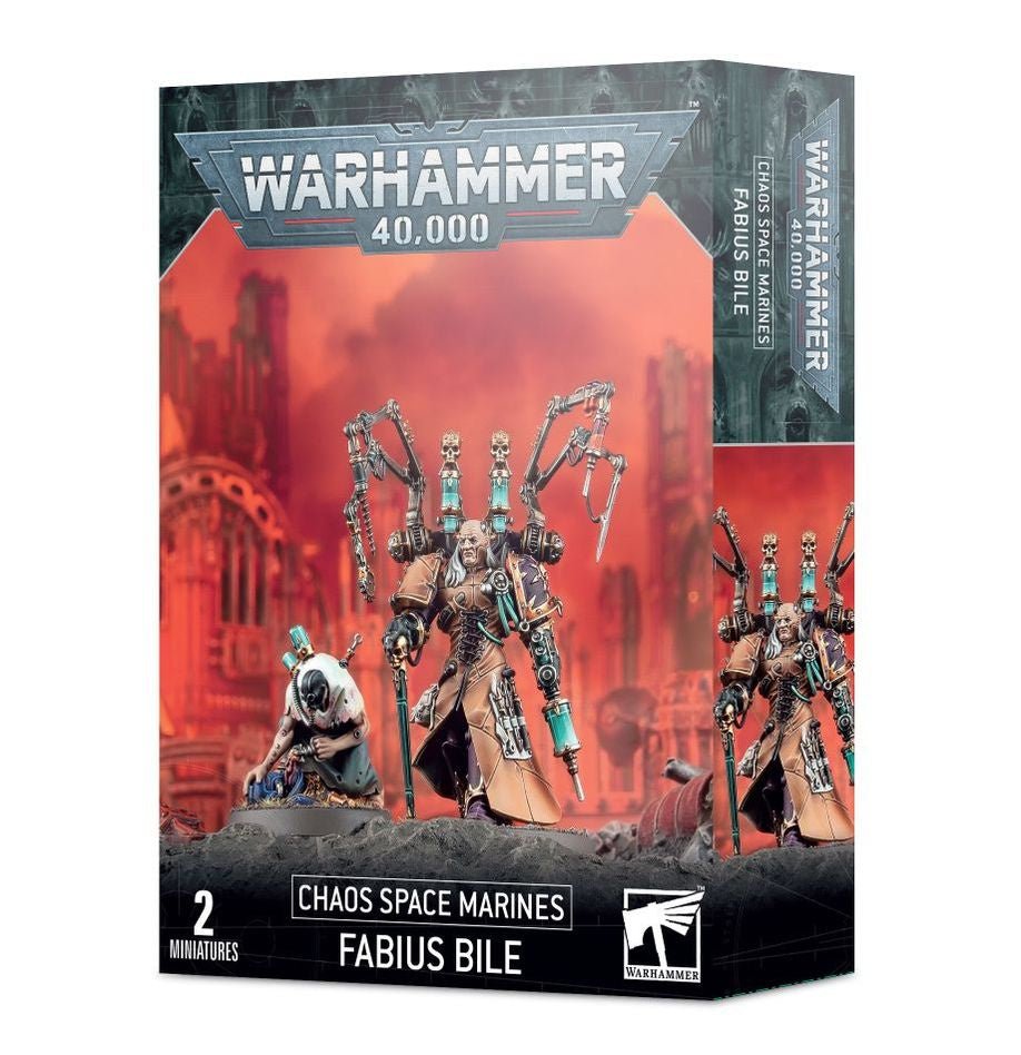 Warhammer 40K: Chaos Space Marines - Fabius Bile - Collector Store LLC