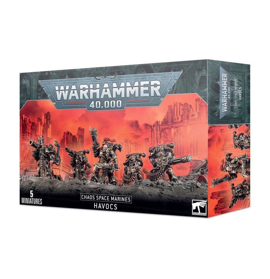 Warhammer 40K: Chaos Space Marines - Havocs - Collector Store LLC