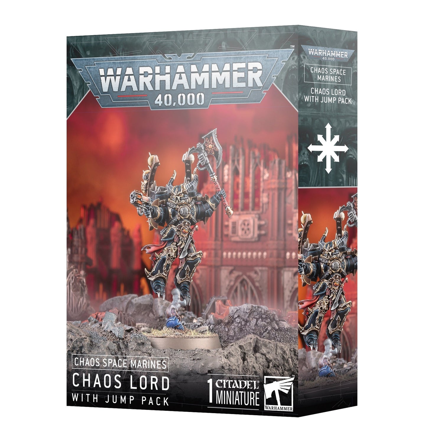 Warhammer 40K: Chaos Space Marines - Lord with Jump Pack - Collector Store LLC