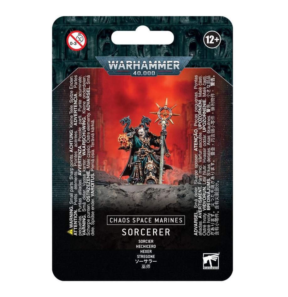 Warhammer 40K: Chaos Space Marines - Sorcerer - Collector Store LLC