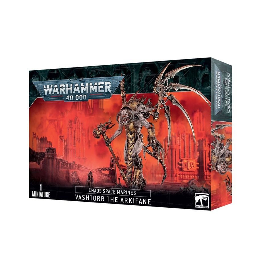 Warhammer 40K: Chaos Space Marines - Vashtorr the Arkifane - Collector Store LLC