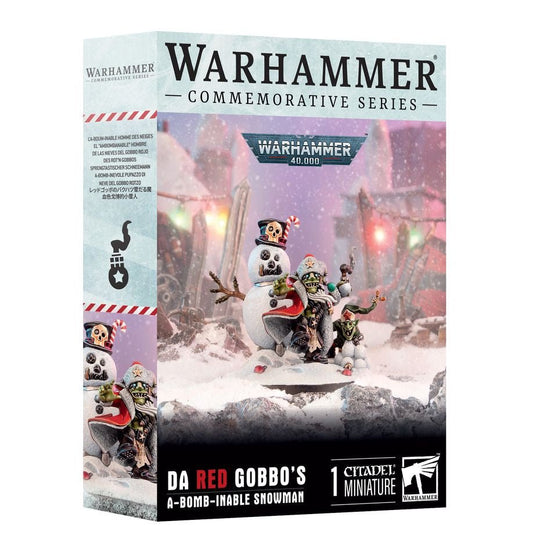 Warhammer 40K: Da Red Gobbo's A - Bomb - Inable Snowman - Collector Store LLC