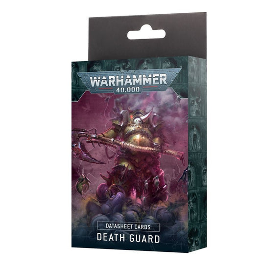 Warhammer 40K: Datasheet Cards - Death Guard *Expected Release Date 5 - 10 - 2025* - Collector Store LLC