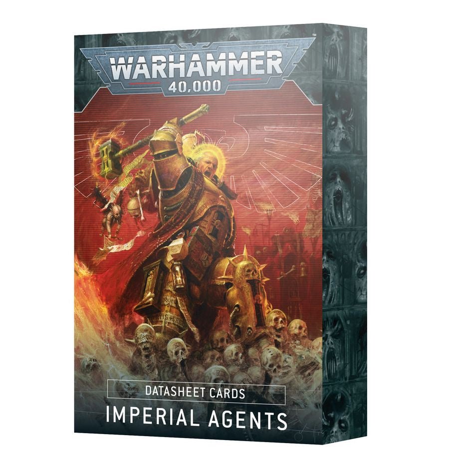 Warhammer 40K: Datasheet Cards - Imperial Agents - Collector Store LLC