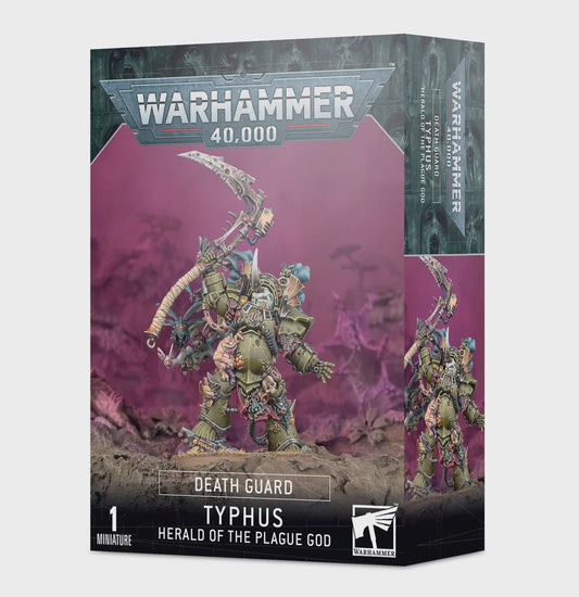 Warhammer 40K: Death Guard - Typhus, Herald of the Plague God - Collector Store LLC