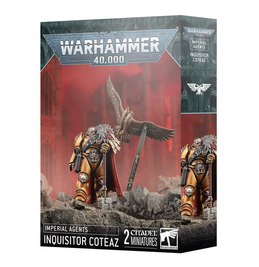 Warhammer 40K: Imperial Agents - Inquisitor Coteaz - Collector Store LLC