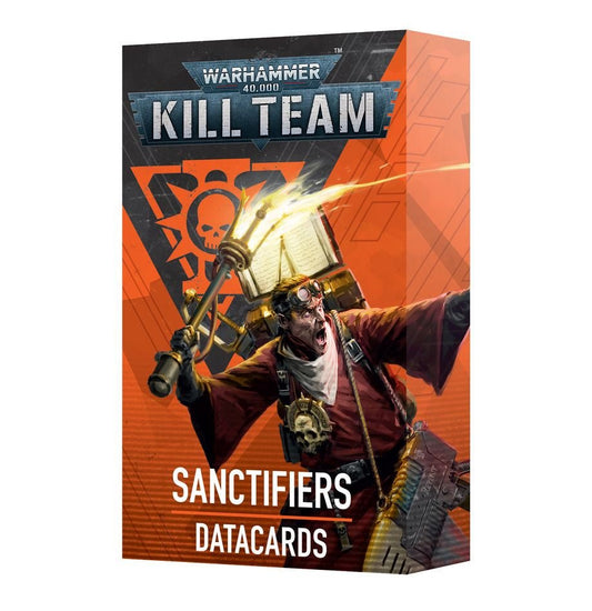 Warhammer 40K: Kill Team Datacards - Sanctifiers(Releases 6 - 28 - 25) - Collector Store LLC