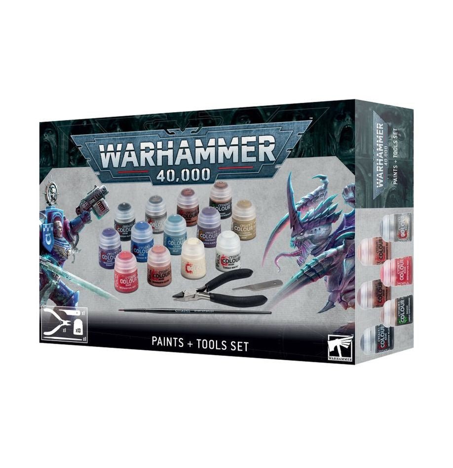 Warhammer 40K: Paints + Tools - Collector Store LLC