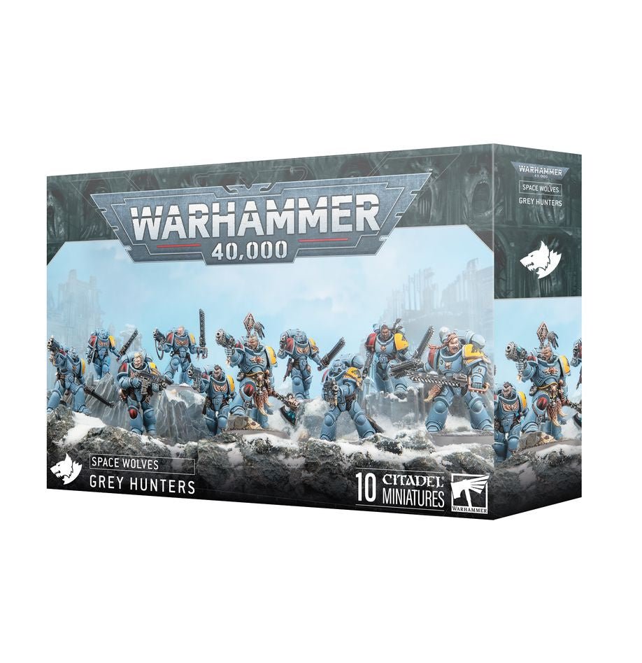 Warhammer 40K: Space Wolves - Grey Hunters(Releases 7 - 12 - 25) - Collector Store LLC