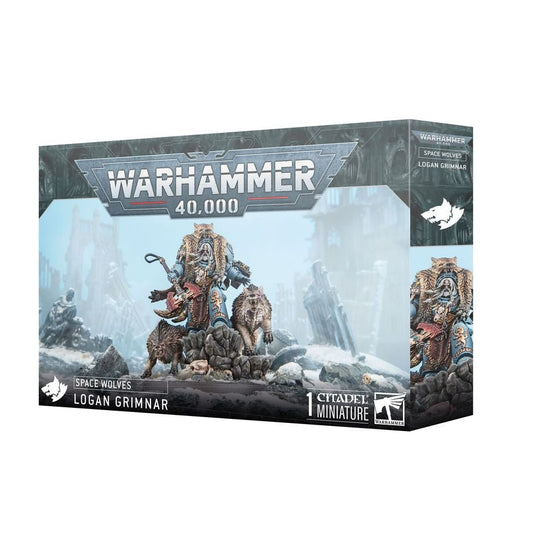 Warhammer 40K: Space Wolves - Logan Grimnar(Releases 7 - 12 - 25) - Collector Store LLC