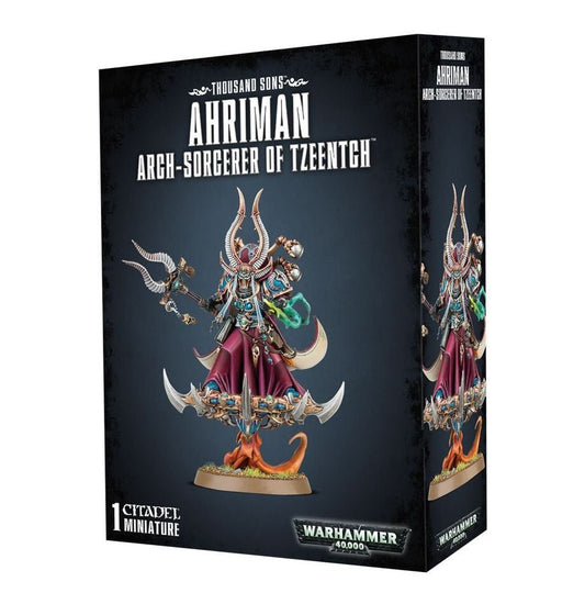 Warhammer 40K: Thousand Sons - Ahriman, Arch - Sorcerer of Tzeentch - Collector Store LLC