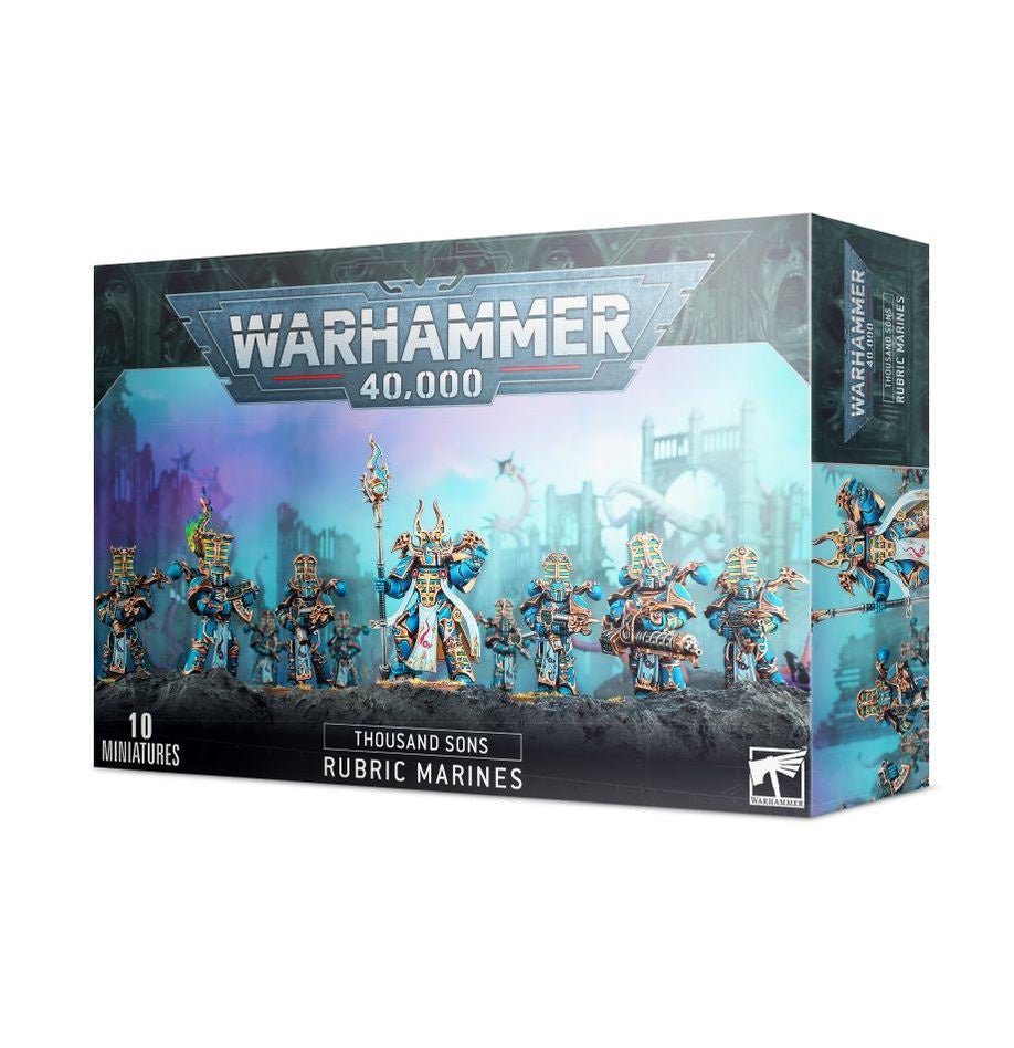 Warhammer 40K: Thousand Sons - Rubric Marines - Collector Store LLC