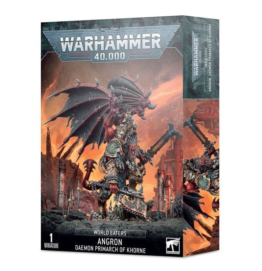 Warhammer 40K: World Eaters - Angron, Daemon Primarch of Khorne - Collector Store LLC