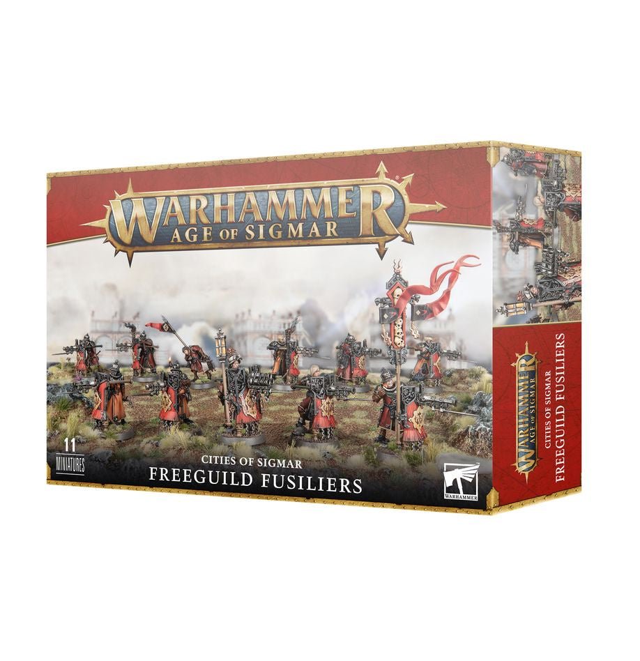 Warhammer Age of Sigmar: Cities of Sigmar - Freeguild Fusiliers - Collector Store LLC