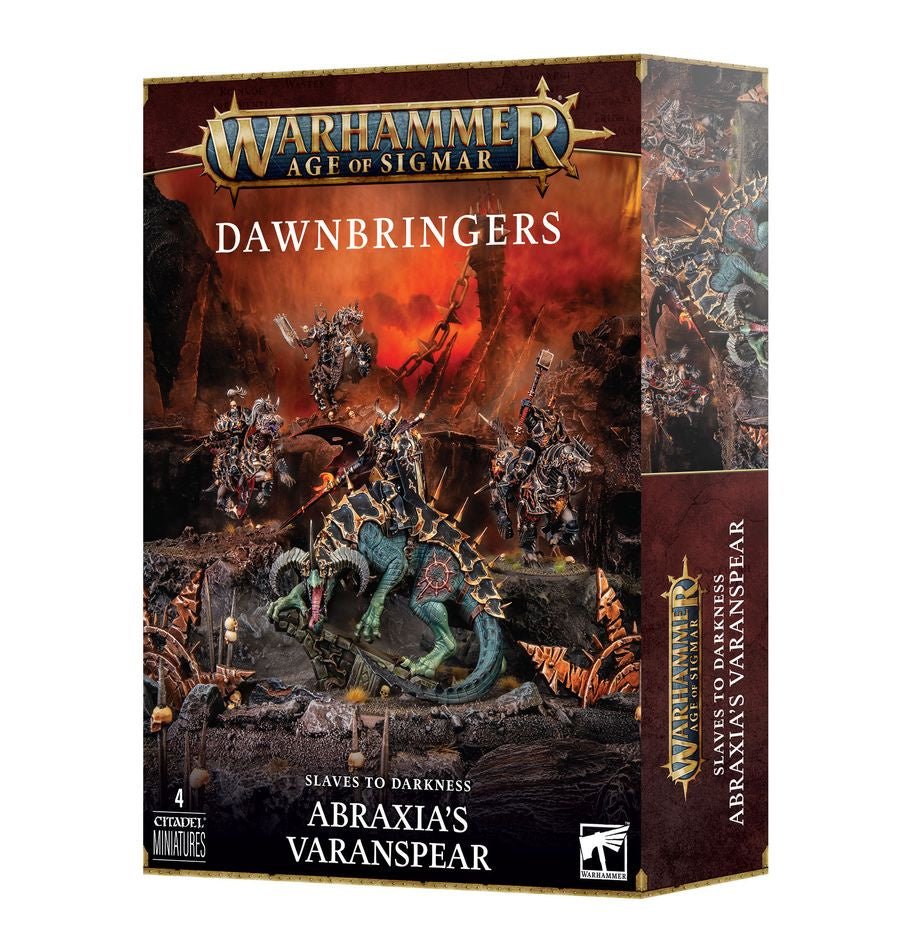 Warhammer Age of Sigmar: Dawnbringers: Slaves to Darkness – Abraxia's Varanspear - Collector Store LLC